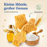 Alete Organic Crunchy Biscuits with Alac (4 x 125g) - Crunchy Alac Biscuits för bebisar, palmoljefria, från 10 månader