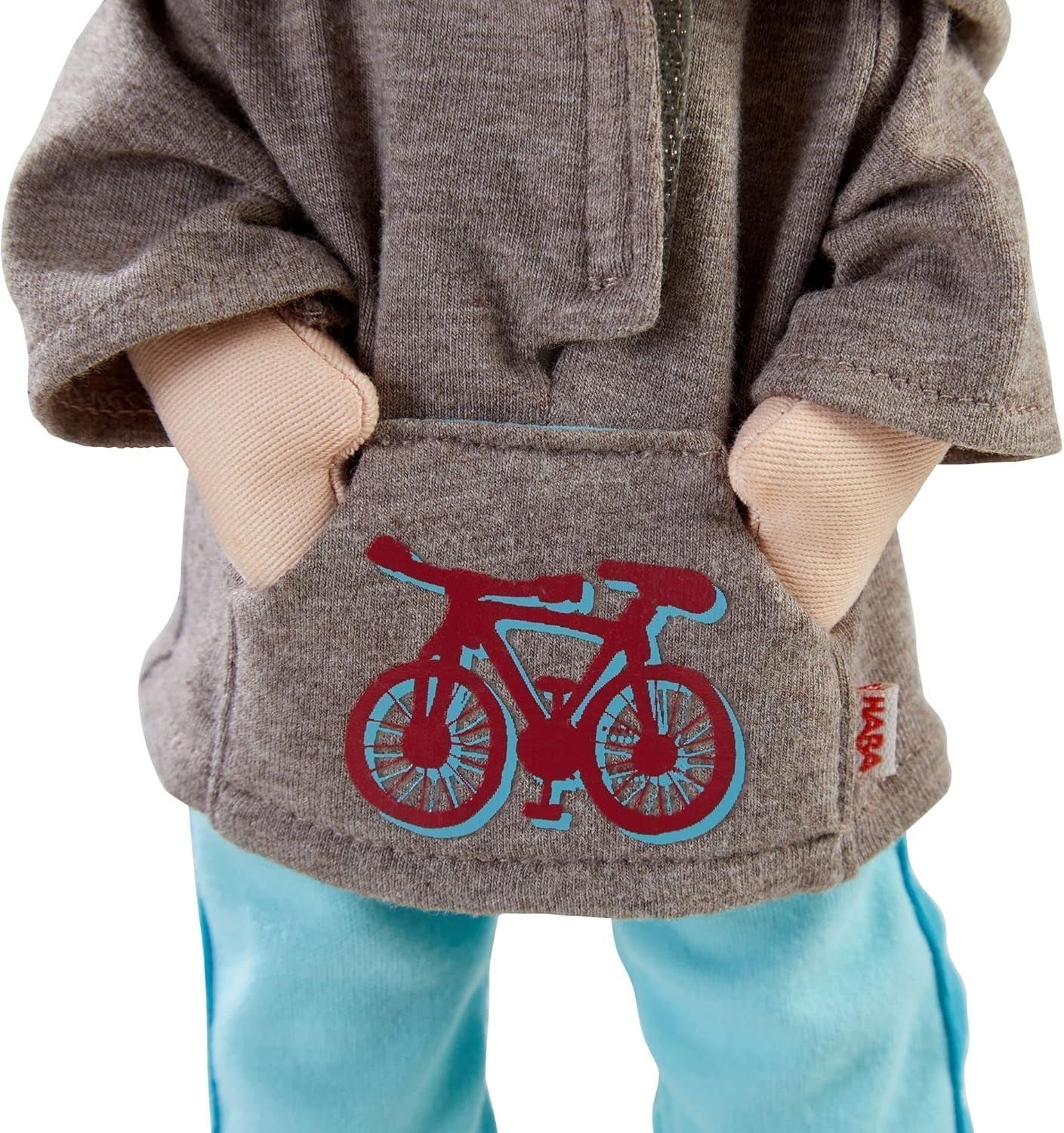 HABA 306528 - Lian Doll - Plyschdocka för barn från 18 månader att leka och kramas av mjuka material - Storlek: 30 cm Naty Shop Dolls