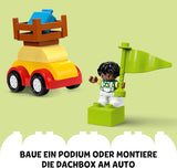 LEGO DUPLO Classic Brick Box Bilar och lastbilar, fordonslekset för barn från 1,5 år, kreativ lärande leksak, billeksak och racerbilsset 10439 Byggset Besuche den LEGO-Store