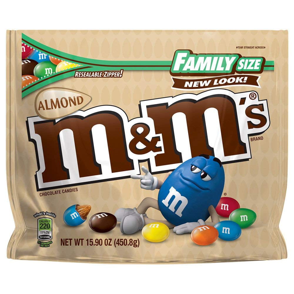 Choklad med mandel (451g)