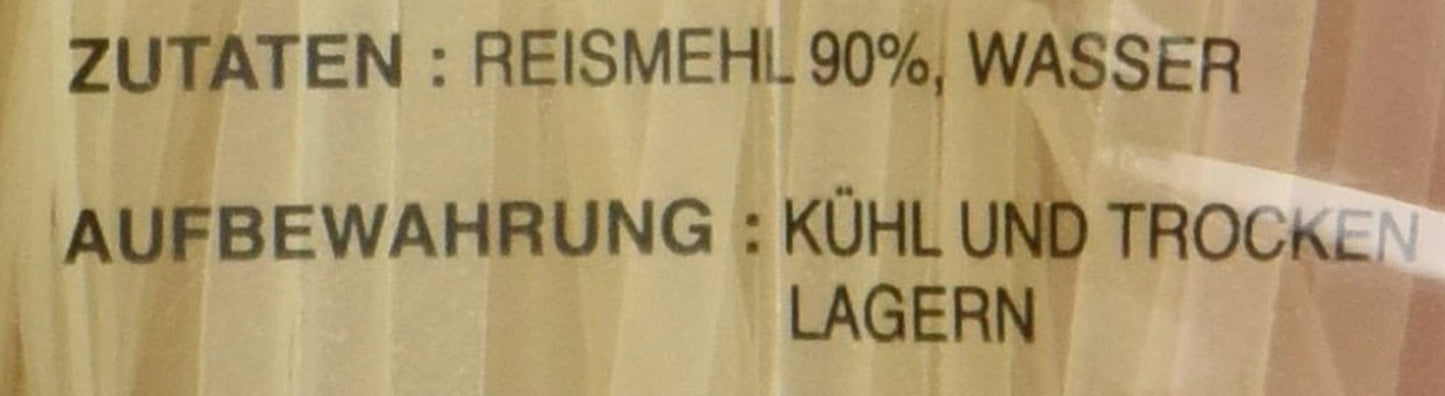 Aroy-D Risnudlar Glutenfria 3 mm förpackningar (1 förpackning x 375 g)
