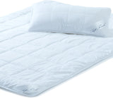 Aqua-Textil Soft Touch Set för barn Täcke 100 X 135 Cm 250G och 350G med kudde 40 X 60 Cm 150G Täcke 4 säsonger Klimatkontroll Oeko-Tex Täcken och täcken Naty Shop 155X220 Cm + 1X Cm 40X året runt