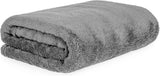 HOMLA Fluffig och varmröd fleecefilt - för soffa och säng Bekväm filt Sofffilt Vardagsrumsfilt - lättskött 150 X 200 cm Rosa Sängar och filtar Besuche den HOMLA-Store Grå Polyesterröd 150X200 Cm