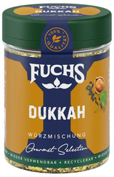 Fuchs Spices Gourmet Selection Mellanöstern/Afrika - Couscous och Bulgur Spice Mix Påfyllningsbar kryddmix för kryddning Bulgurrätter Vegansk 55g