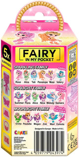 Galenskapens älva i min ficka | Fairy Doll with Wings, Samlar Fairy Toy med specialeffekter som glitter, Glow in the Dark och Color Changing