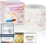 Unicorn Toilet Paper - Söt toalettpapper förvandlar ditt badrum till en oas av komfort (unicorn)