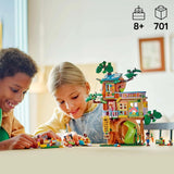 LEGO Friends Tree House Bygg och lek Rollspelsset Leksakshus för flickor 8 år Set med 4 karaktärsminifigurer och 2 djurfigurer Presentidé för barn 42652 Byggset Besuche den LEGO-Store
