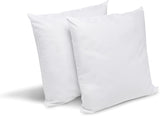 Bleu Câlin set med 2 anti-kvalster, anti-bug kuddar, fluffig komfort, 60 X 60 Cm, mikrofiberöverdrag, fullt skydd, vita Naty Shop standardkuddar