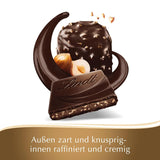 Lindt Creation Hazelnut De Luxe Bar - Mörk choklad med knapriga hasselnötter i en krämig fyllning