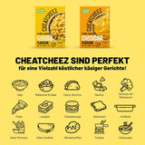 Cultured Foods CHEATCHEEZ Vegansk Goudasås - laktos- och glutenfri