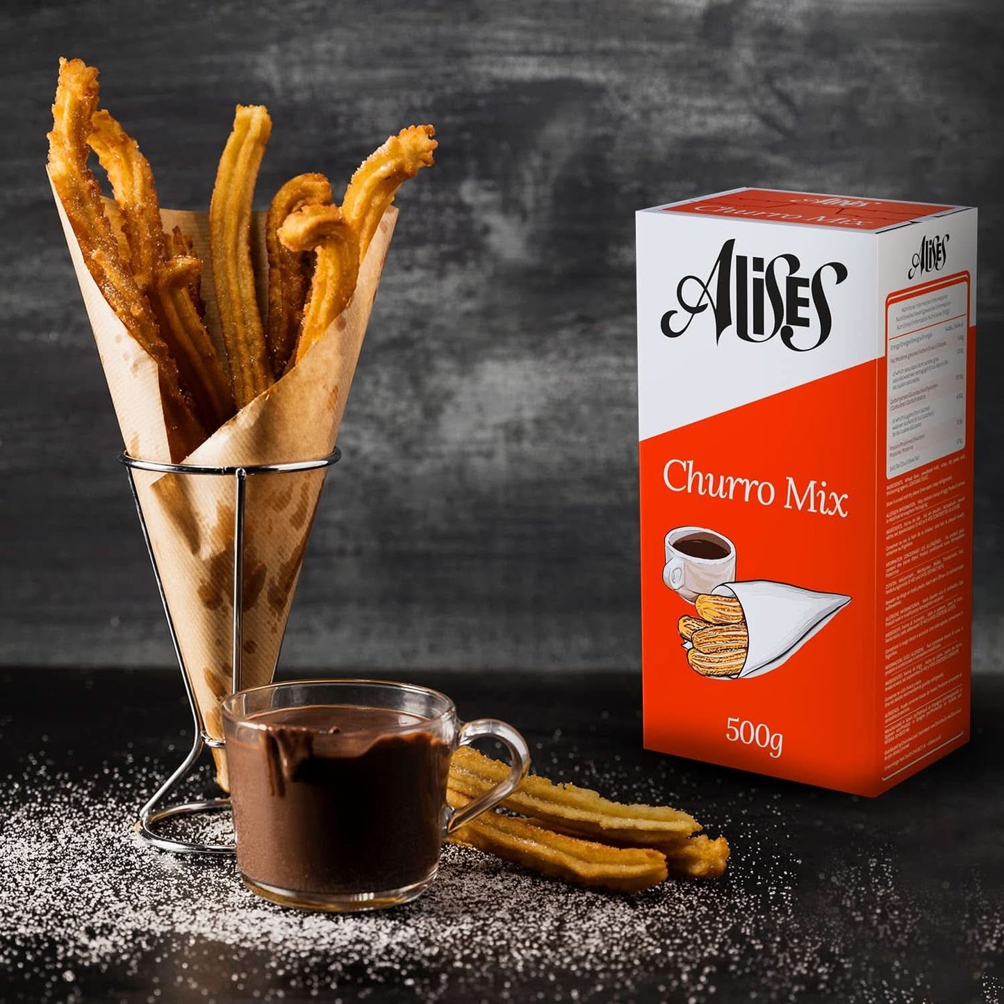Spansk mix för churros, 500 gram Naty Shop Kitchen