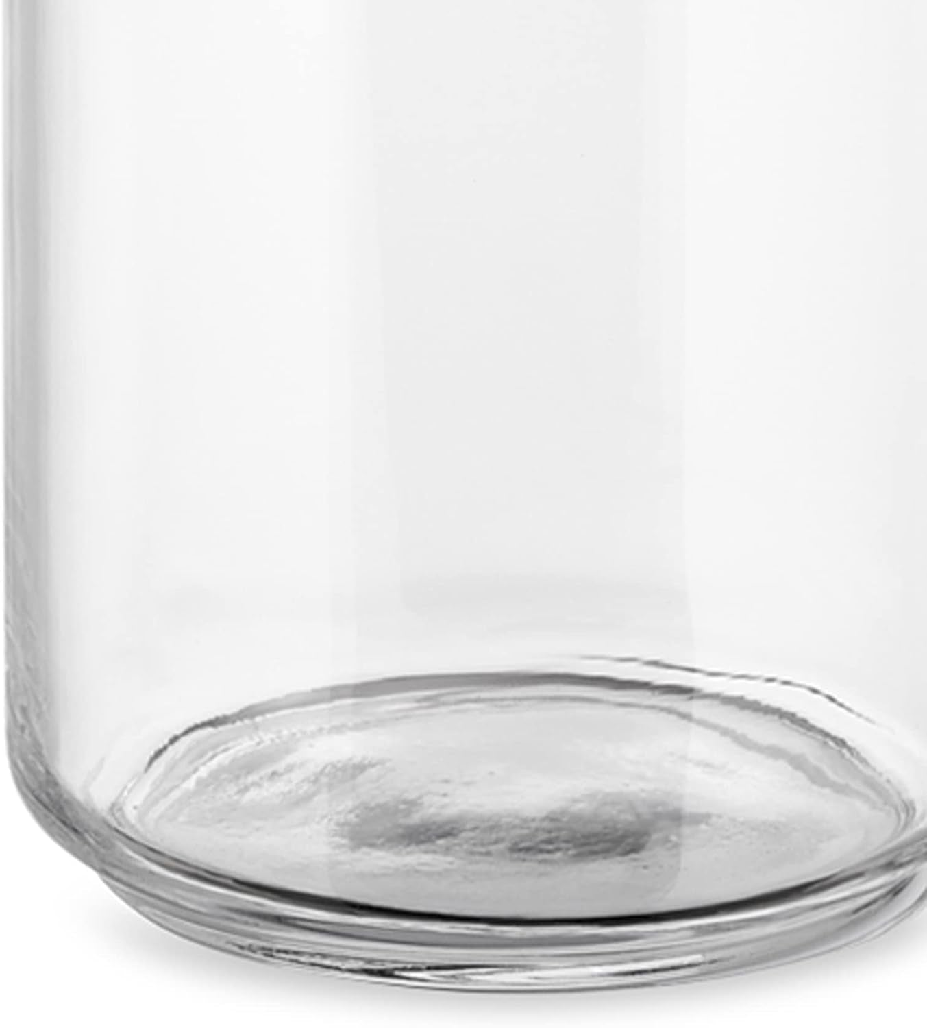 Alessi "Gianni" köksburk i glas med förseglat lock, termoplast, svart, 27,5 x 13,5 x 28 cm Matförvaringslådor Naty Shop