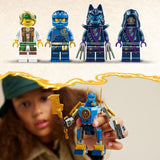 LEGO NINJAGO Jay Battle Mech, ninja leksak för barn med figurer, inklusive Jay minifigur med mini katana, actionfigurer och mek, liten present till kreativa pojkar och flickor från 6 år 71805 Byggset Besuche den LEGO-Store