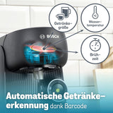 Bosch Tassimo finess TAS162E kapselespressomaskin, 70 drycker, intensivare kaffe med en knapptryckning, automatisk avstängning, hållbar, perfekt dosering, 1400 W, svart/svart
