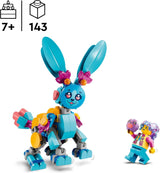 LEGO Dreamzzz Bunchus Creative Animal Adventures Barnleksakskanin 20-i-1 Fantasy-lekset med minifigur Izzie Present för flickor och pojkar 7 år gamla 71488 Byggset Besuche den LEGO-Store