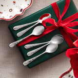Villeroy & Boch - Toy'S Delight kaffeskedsset 6 delar Silver Platinum, tål diskmaskin Kitchen Naty Shop
