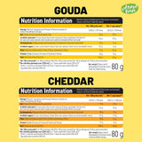 Cultured Foods CHEATCHEEZ Vegansk Goudasås - laktos- och glutenfri