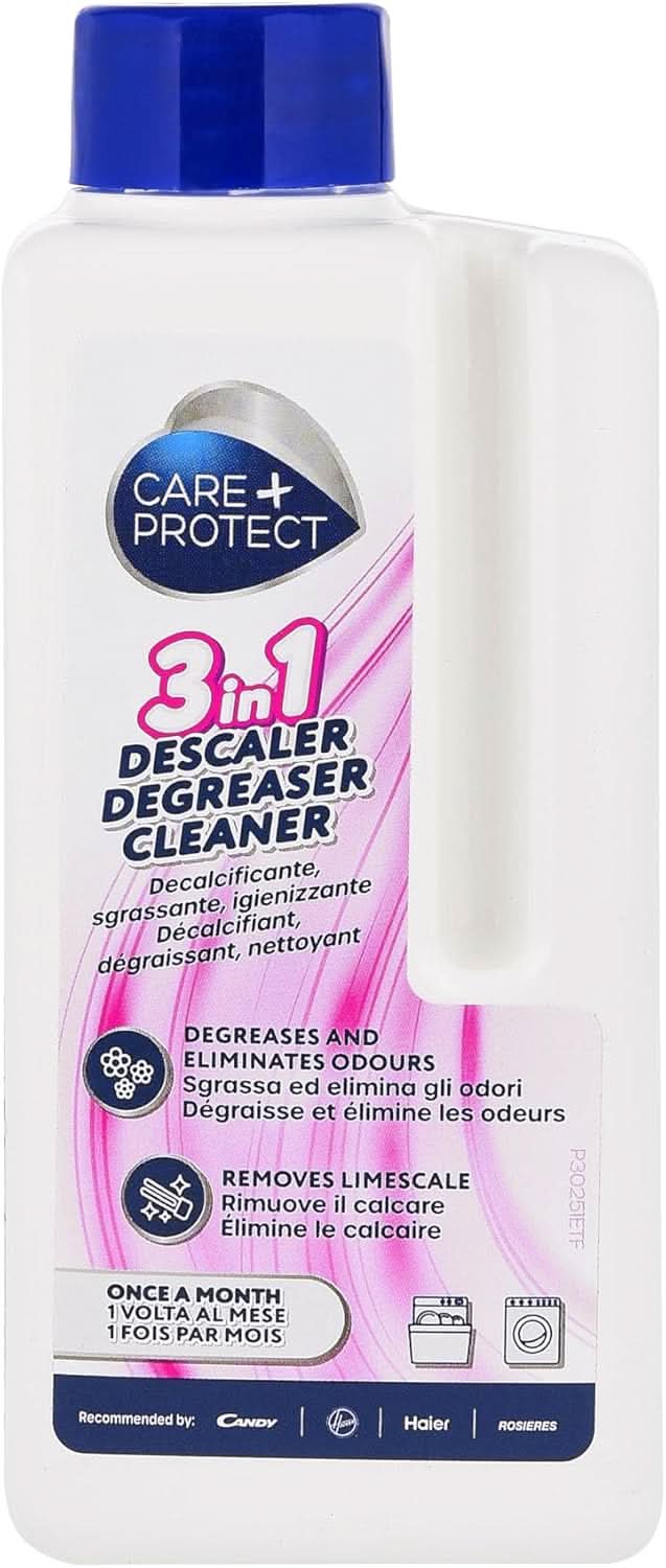 CARE + PROTECT- Extra Shine Universal Sköljmedel för diskmaskiner / För alla diskmaskiner / Snabbtorkande / 500 ml Köksdiskmedel Naty Shop Avkalkningsmedel