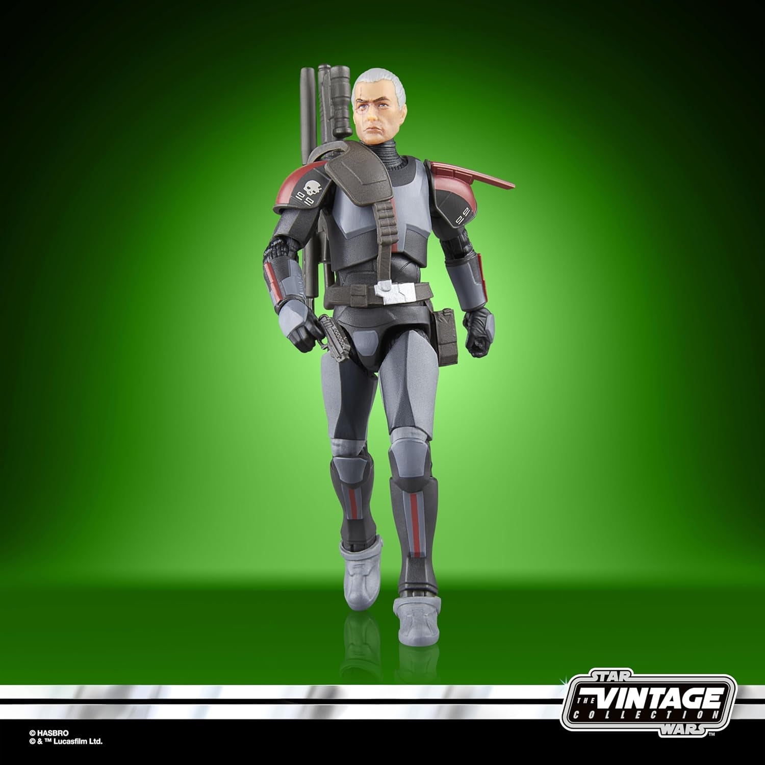 Star Wars Vintage Crosshair Collection, Star Wars: Bad Batch Actionfigur att samla in (9,5 Cm) Actionfigurer Naty Shop