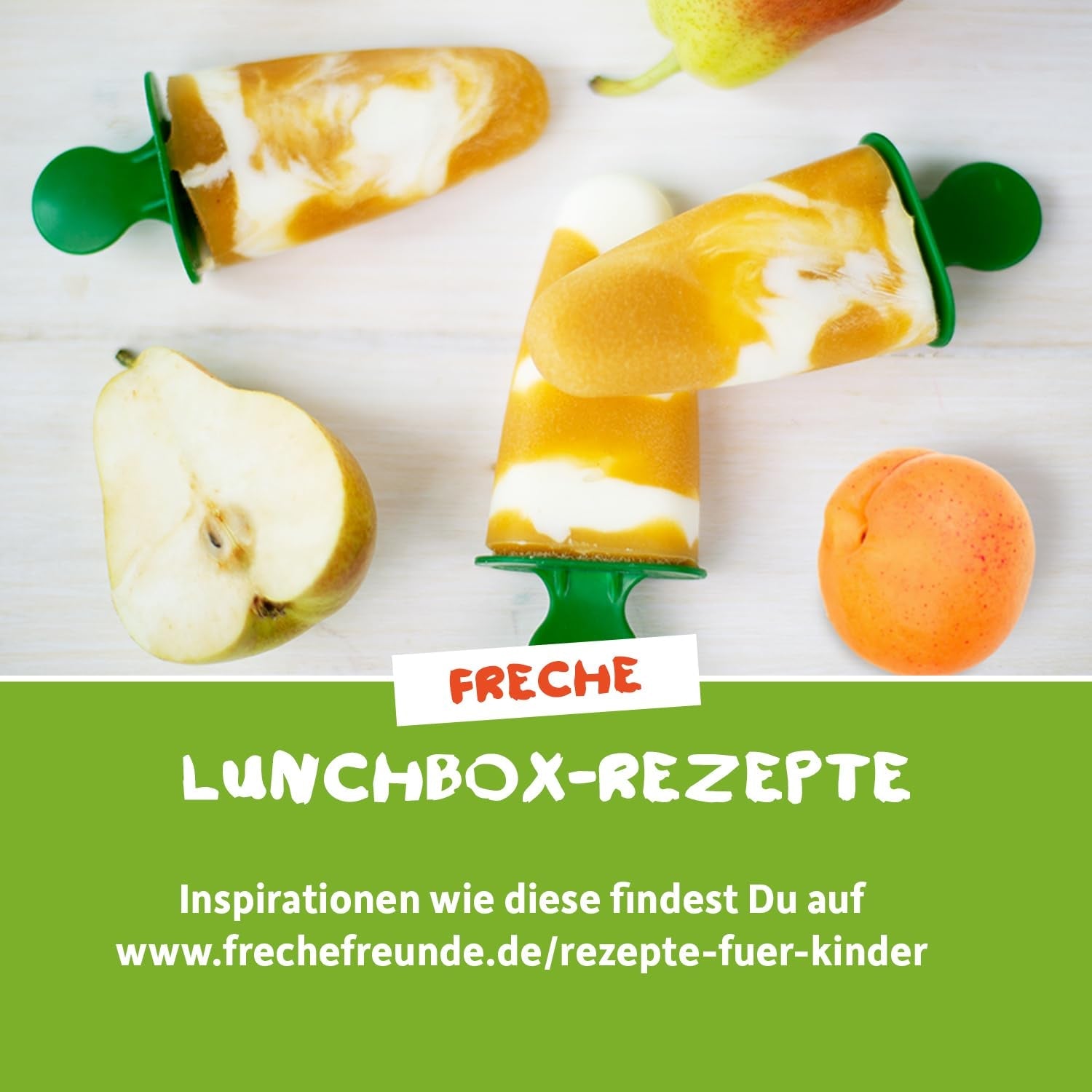 FRECHE FREUNDE Ekologisk pressbar fruktpåse med äpplen, bananer, spenat och gurka, mosad frukt och grönsaker i en pressbar påse för spädbarn från 6 månader, vegansk, förpackning om 6 (6 x 100 g)