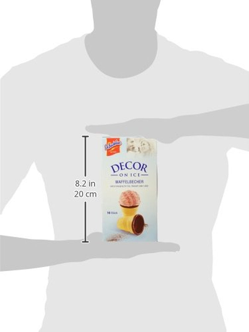 Debeukelaer Decor on Ice - Våffelförpackningar, förpackning om 12 (12 x 60g)