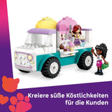 LEGO Friends Heartlake City Glassbil Låtsaslekset 2 figurer och en kanin Byggset 4 år gamla flickor Leksakskaraktär Minifigur Byggleksak 42644 Byggset Besuche den LEGO-Store