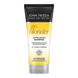 John Frieda Sheer Blonde Go Blonder Schampo, 250 ml dusch och bad Naty Shop Set 6 x 50 ml