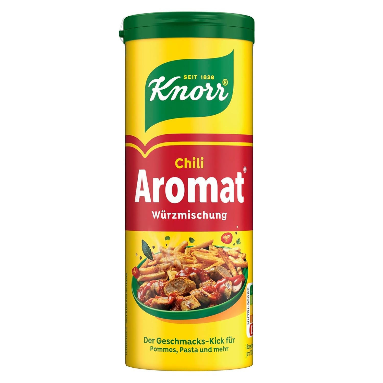 Knorr Würzmischung Chili Smaksatt för snabba rätter att krydda och krydda potatis, pasta, grönsaker med mera 90 g