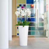 LECHUZA DELTA Premium 30 blank vit 15500