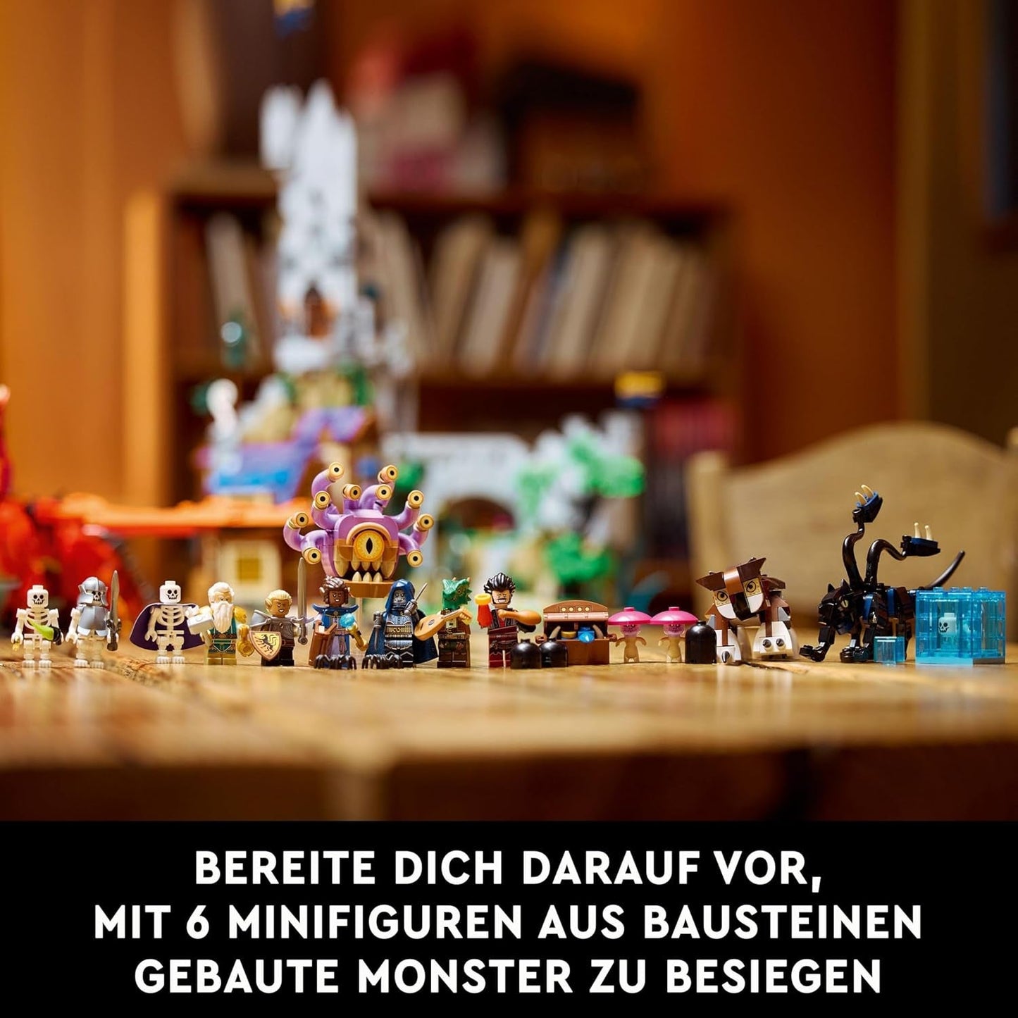 LEGO Ideas Dungeons & Dragons: The Saga of the Red Dragon, Byggset för vuxna, Dungeons and Dragons Presentidéer för fans, Fantasy Building Set, Creative Activity 21348 Byggset Besuche den LEGO-Store