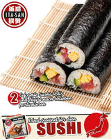 ITA-SAN Sushi Set (9-delar komplett set, perfekt för nybörjare, för prov eller present) 1 förpackning