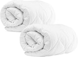 Komfortec Sommarfilt 135X200 Cm, 170Gsm, Tunn och lätt filt för sommaren, antiallergisk filt, vita Täcken och täcken Naty Shop 135 X 200 Cm dubbelpack Helårsfilt