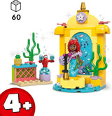 LEGO Ç€ Disney Princess Arielle's Musical Scen Byggleksak för barn med 2 figurer, presentidé för flickor och pojkar från 4 år och TV-seriefans, Barnleksak 43235 Byggset Beuche den LEGO-Store