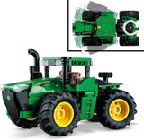LEGO Technic John Deere 9620R 4WD-traktor med tippvagn Klassisk jordbruksleksak för barn Pojkar och flickor 8 år gamla Samlarmodellsats 42136 Byggset Besuche den LEGO-Store