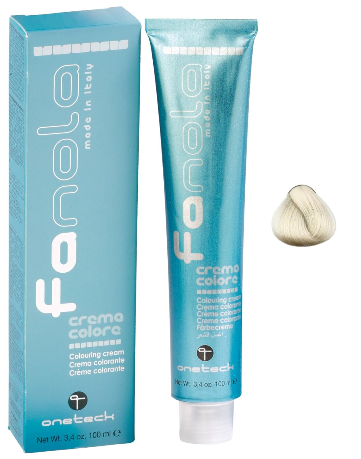 Fanola crema colore Färgkräm 7.0 Blond, 100 ml
