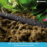 Droppbevattningsslang Bevattningsslang 1/2" 7,5 m 3-delad slangsats