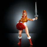 Masters of the Universe Origins Leksak Tecknad Teela Actionfigur Ca 14 cm Höjd Motu Heroine Accessoar och Mini Comic HYD27 Actionfigurer Naty Shop