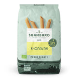 Ekologisk Penne Rigate Pasta N.91 - 500g från Khorasan Wheat - Urgammalt vete, rikt på protein, 100% odlat i Italien - Mångsidig i köket och rikt på näringsämnen