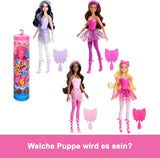 Barbie Color Reveal Doll och tillbehör, Ballerina-serien, 6 överraskningar att packa upp, inklusive färgbyte, Inspirerad av huvudbaletttrenden (stilar kan variera), HRK17 Naty Shop Dolls