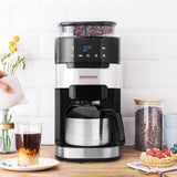 GASTROBACK Grind & Brew Pro termisk espressomaskin, silver, svart