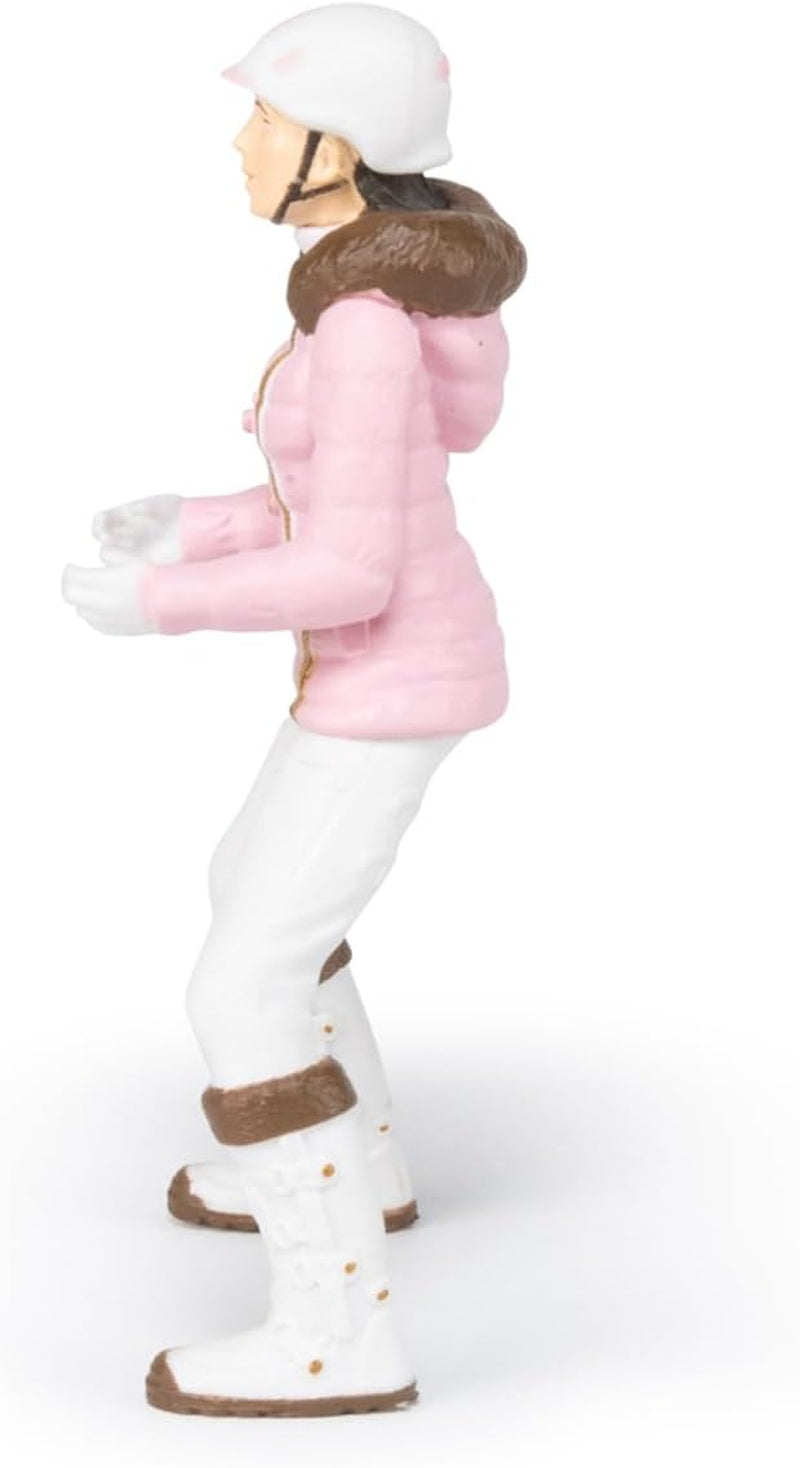 PAPO - Hästfigur - Rider Fashion Winter, passion för ridning, leksak för barn från 3 år. Naty Shop actionfigurer