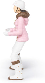 PAPO - Hästfigur - Rider Fashion Winter, passion för ridning, leksak för barn från 3 år. Naty Shop actionfigurer