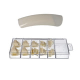 Sun Garden Nails monofasisk transparent gel 30ml + låda med 100 tips + lim för tips 7ml
