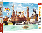 Jigsaw Puzzle - "1000" - Roliga hundporträtt Pussel Naty Shop Dogs i London