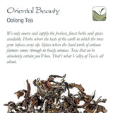 Orientalsk skönhet Taiwan Oolong Tea - Dongfang Meiren Taiwanesiskt te - Wu Long White Tips eller Blue Tea Wu Long Tea Oriental Blue Tea Blått Tea Olong Tea Olong Tea Ekologiskt Oolong Tea Olong Tea