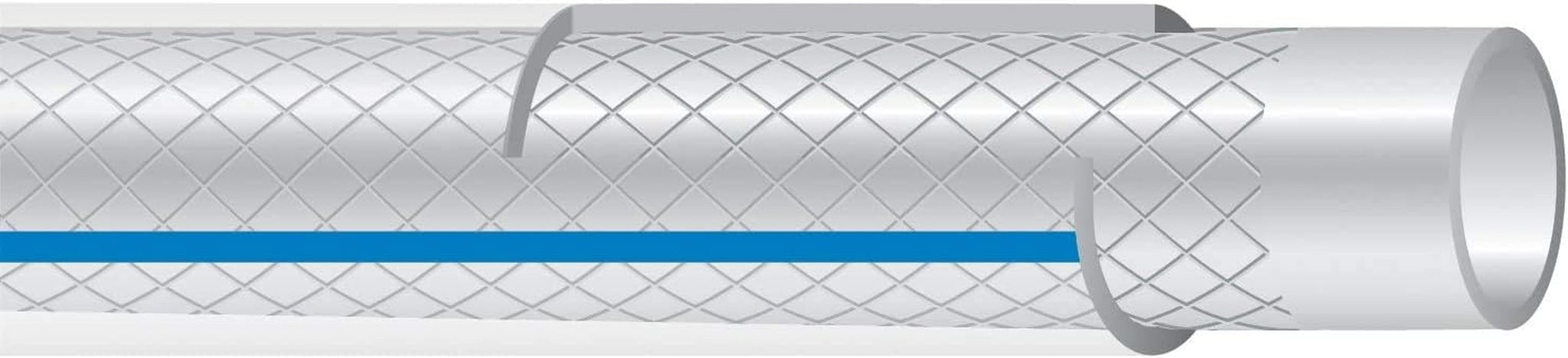 51525 – Trädgårdsslang, 15 x 25 m, vit
