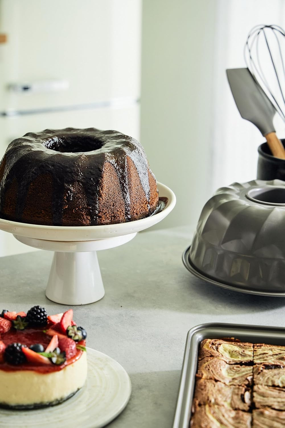 BERGNER BAKING LOVERS - Set Von 2 X 6 Cup Muffinformen - Kohlenstoffstahl Mit Ilag Essential, PFOA Frei, Leicht Zu Reinigen Formar och brickor för bakning Naty Shop