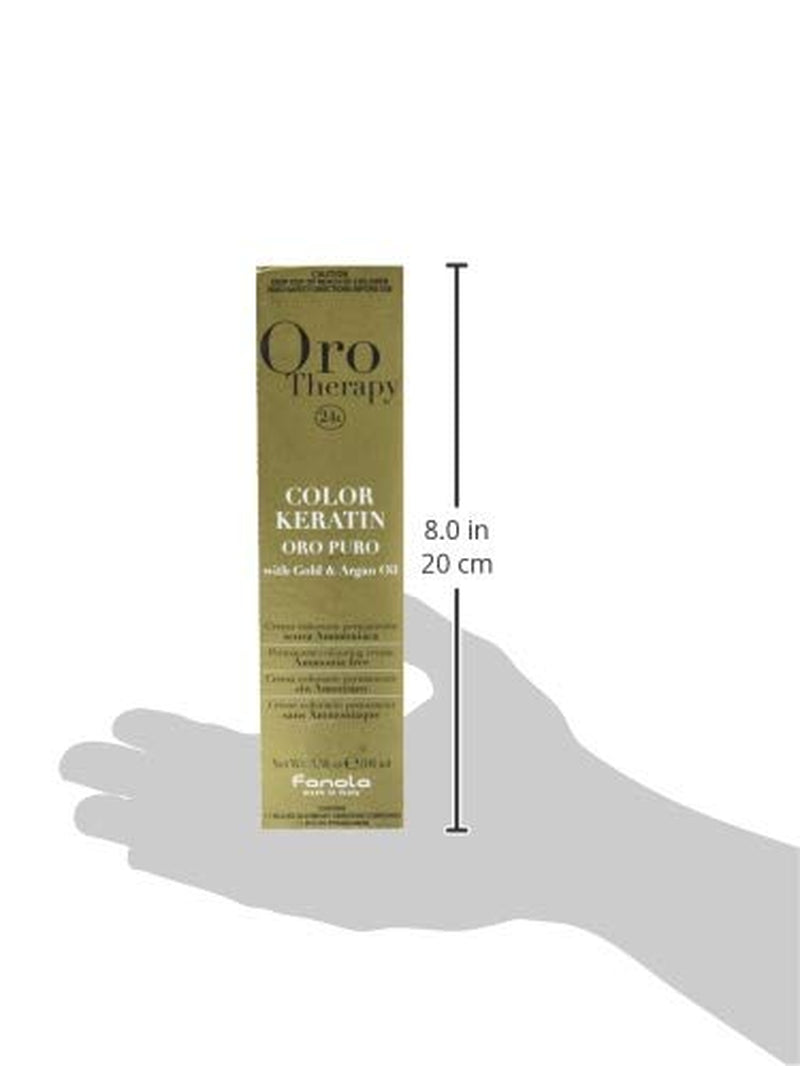 Fanola Oro Therapy Color Keratin 6.1 100ml Hårfärgning Naty Shop
