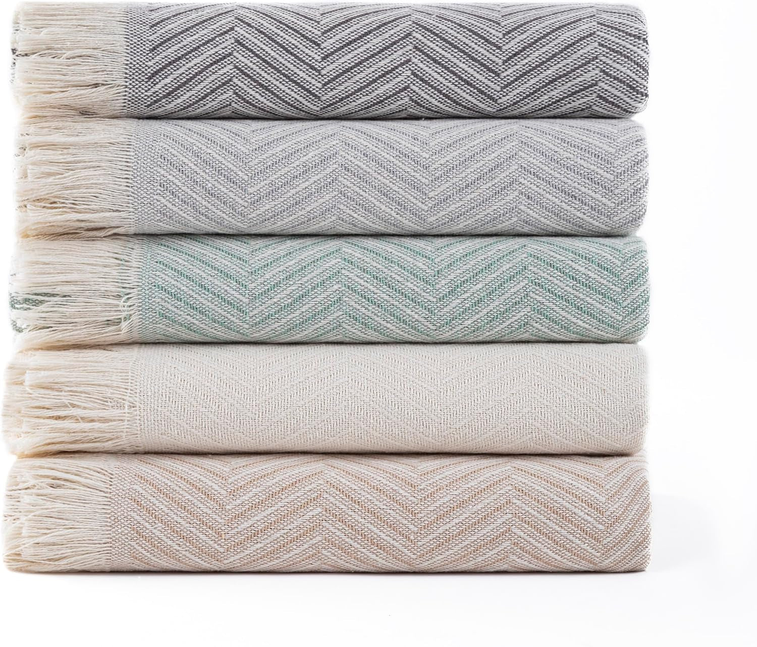 Todocama multifunktionellt överkast, överkast, överkast, sofföverdrag, jarapas, fiskbensmönster (230 X 260 Cm, sandbeige). Sängar och filtar Besuche den Todocama-Store