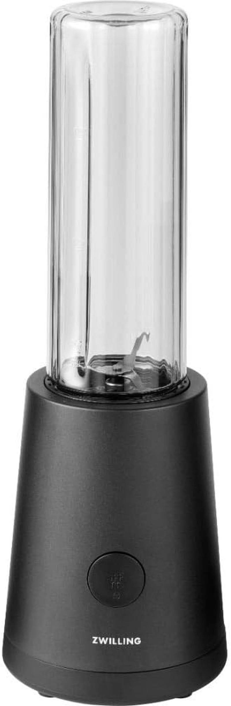 ZWILLING Stativblandare, Smoothie Maker, Inkl. Trinkflasche Mit Verschluss, 600 Ml, 300 Watt, Edelstahl/Kunststoff, Schwarz Kitchen Naty Shop Standmixer